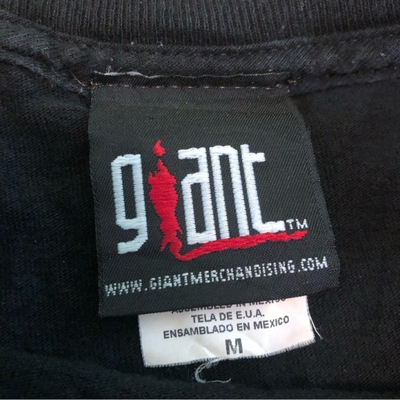 Vintage 2003 Kill Bill Black T-shirt Size Medium Giant Tag Movie Promo Tarantino - Picture 3 of 7